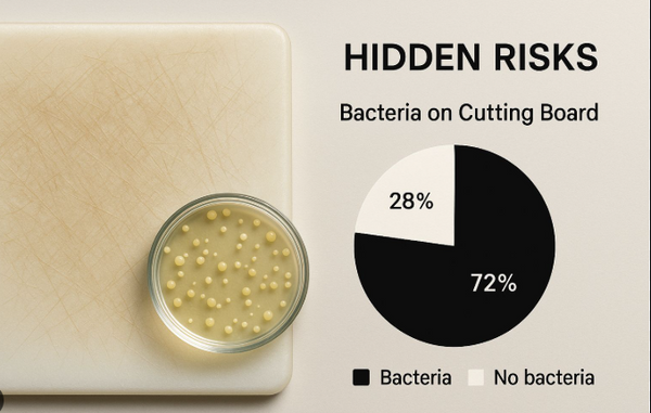 Bacteria in cutting boards