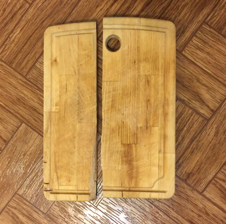 Warped board