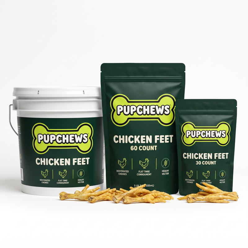 All Natural Dried Chicken Feet — image 1