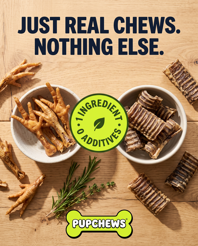 All Natural Dried Beef Trachea & Chiken Feet 10 POUNDS-(5lb each) — image 16